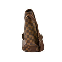 LOUIS VUITTON - Sac bandoulière Messenger Brooklyn damier ébène - Handbag