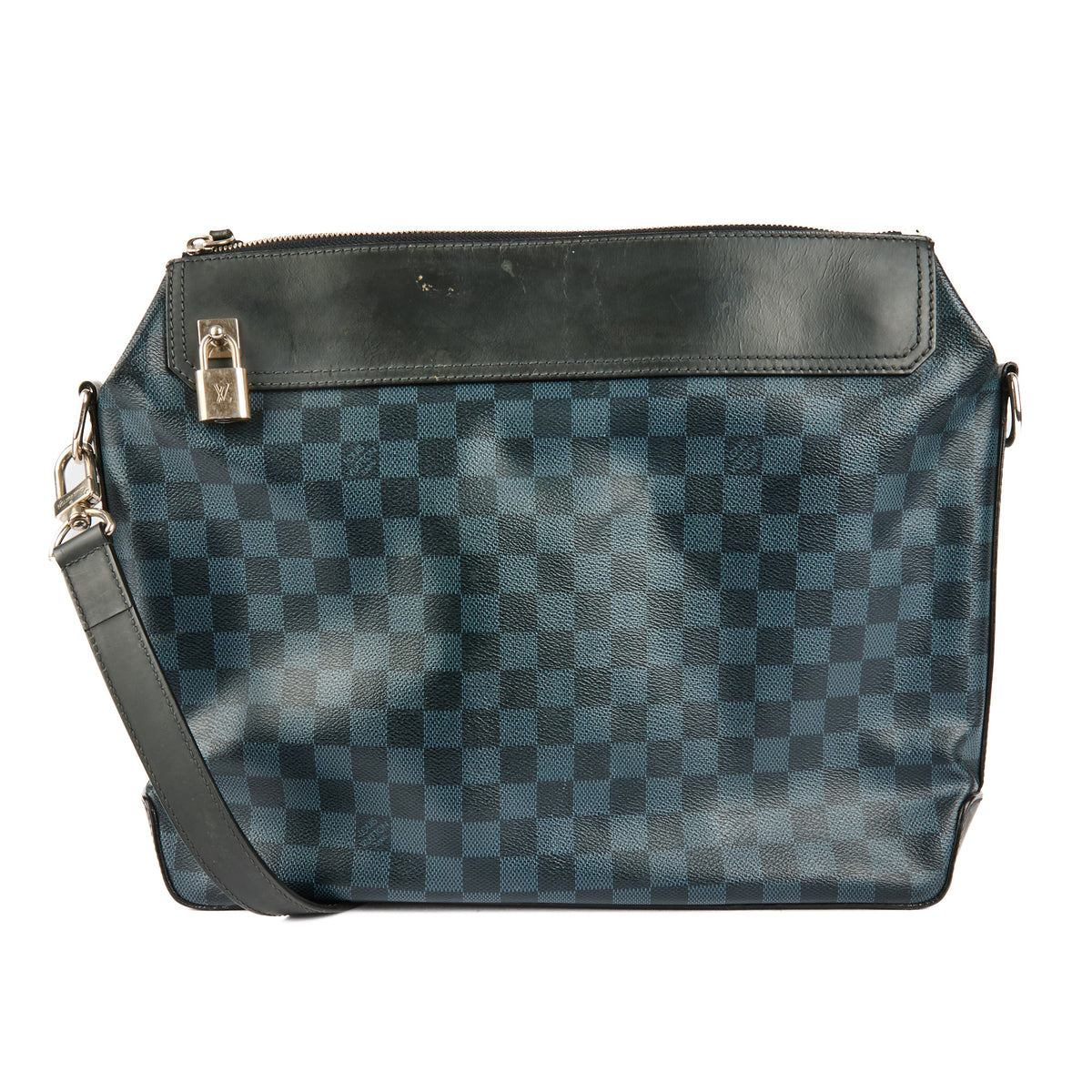 LOUIS VUITTON - Sacoche bandoulière Greenwich toile damier graphite - Handbag