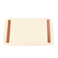 BURBERRY - Sac Cabas Society toile de coton beige - Handbag