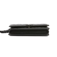 CHANEL - Sac bandoulière Wallet on chain So Black cuir caviar noir - Handbag