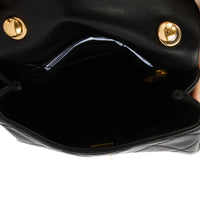 CHANEL - Sac bandoulière Timeless Handle cuir noir - Handbag