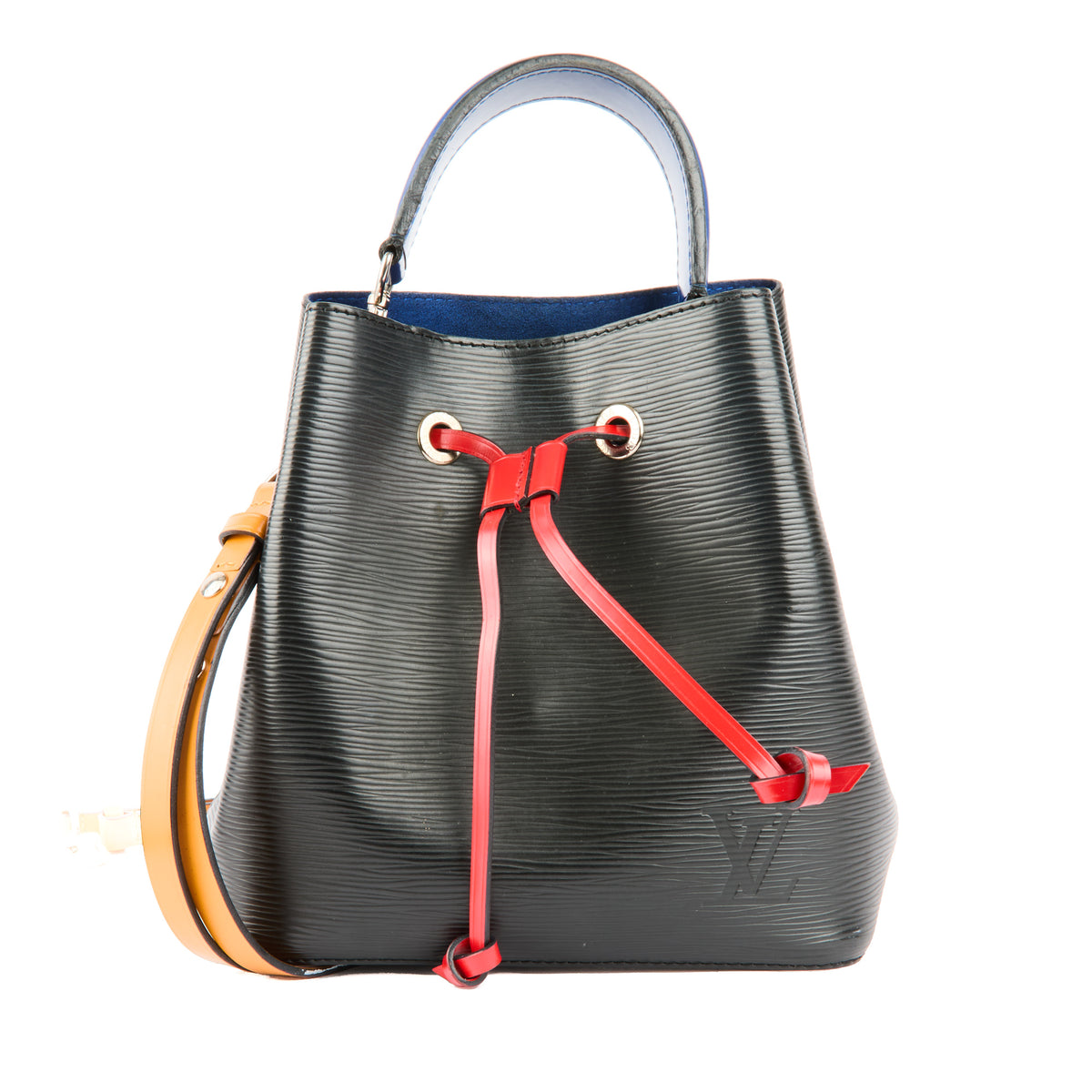 LOUIS VUITTON - Sac Sceau Noé cuir Epi noir - Handbag
