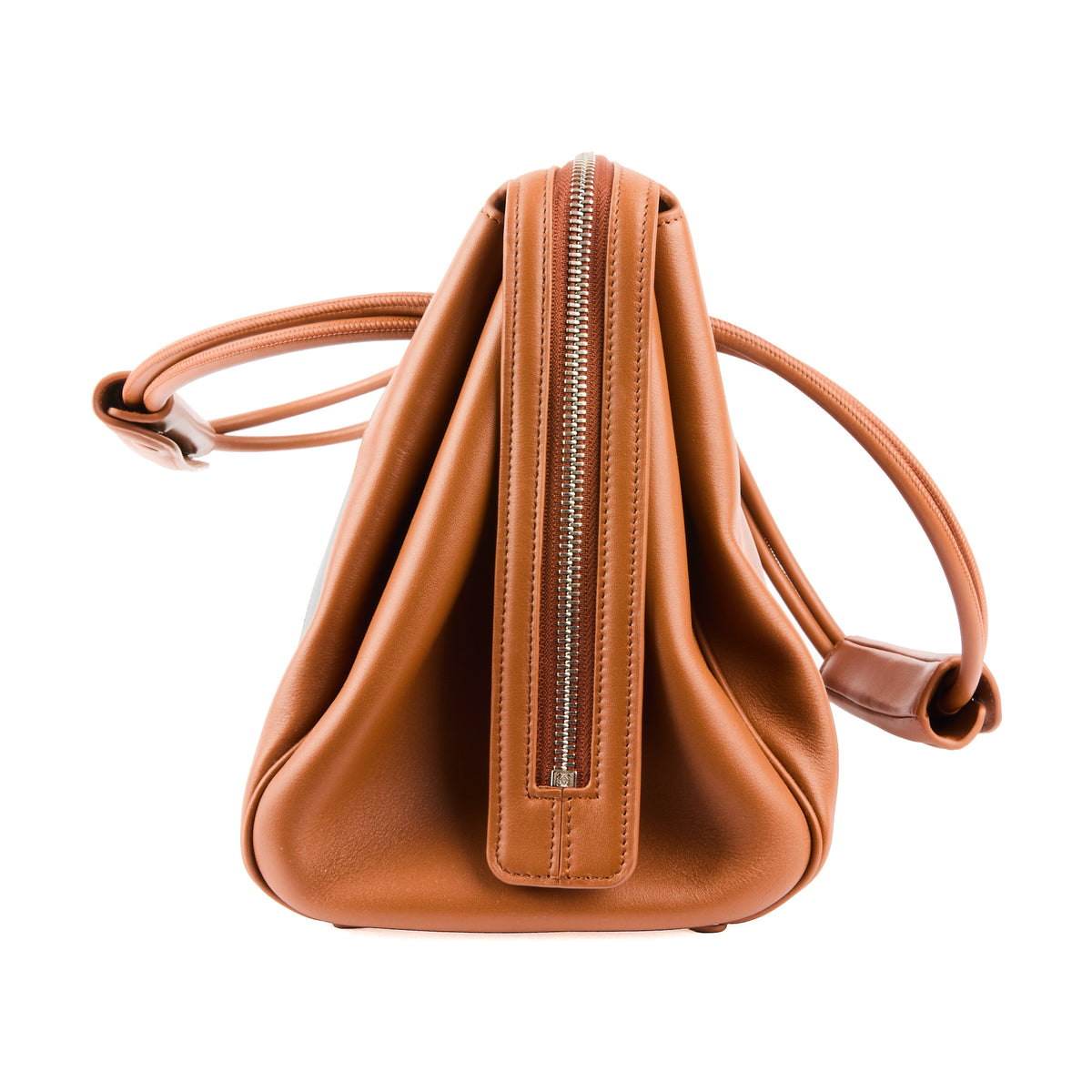 LOEWE - Sac à main Albers Madrid Medium cuir marron noir bleu et vert - Handbag