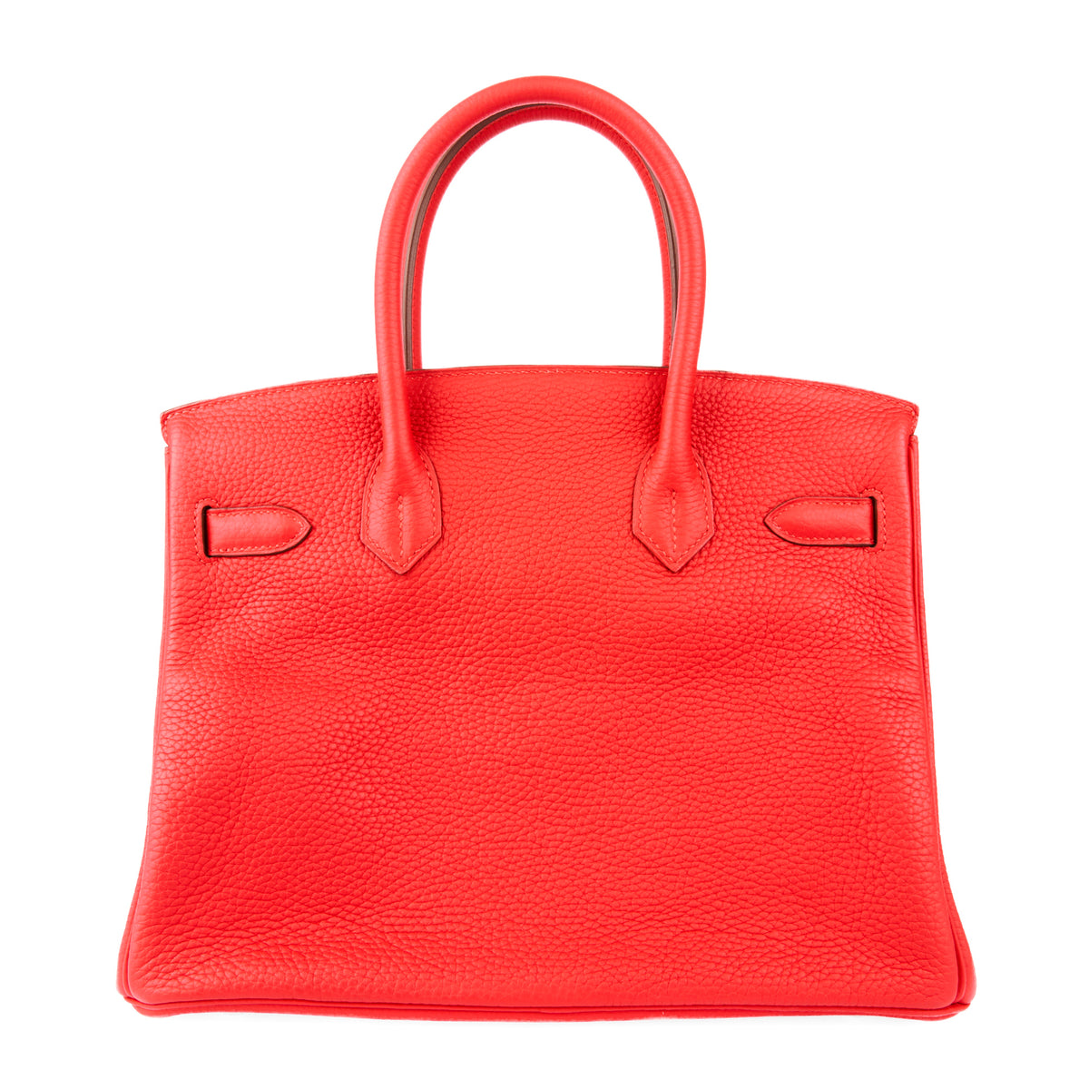HERMES - Sac Birkin 30 Togo Rouge Tomate - Handbag