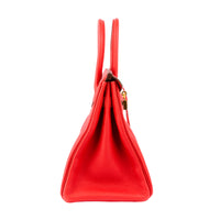 HERMES - Sac Birkin 30 Togo Rouge Tomate - Handbag