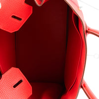 HERMES - Sac Birkin 30 Togo Rouge Tomate - Handbag