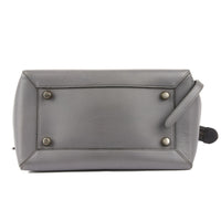 CELINE - Sac à main Belt cuir gris - Handbag