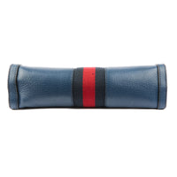 GUCCI - Sac pochette Ophidia cuir bleu - Pouchbag