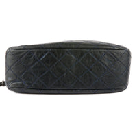 CHANEL - Sac bandoulière Camera 2.55 cuir bleu - Handbag