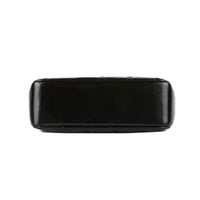 CHANEL - Sac à main Mini Coco Trip cuir noir - Handbag