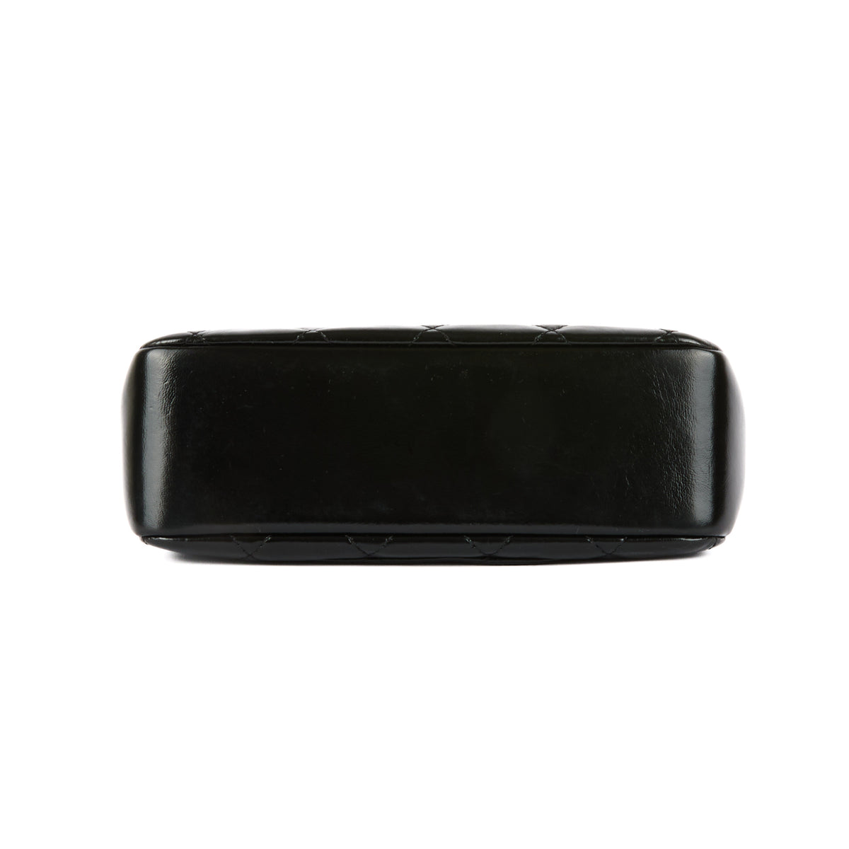 CHANEL - Sac à main Mini Coco Trip cuir noir - Handbag