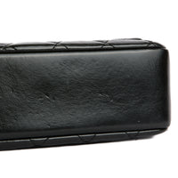 CHANEL - Sac à main Mini Coco Trip cuir noir - Handbag