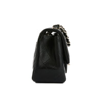 CHANEL - Mini Timeless Square shoulder bag in black leather - Handbag