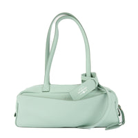 BALENCIAGA - Sac à main Carrie Small cuir turquoise - Handbag
