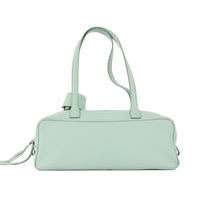 BALENCIAGA - Sac à main Carrie Small cuir turquoise - Handbag