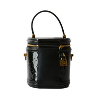 LOUIS VUITTON - Cannes bucket crossbody bag in black monogram patent leather - Handbag