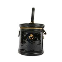 LOUIS VUITTON - Cannes bucket crossbody bag in black monogram patent leather - Handbag