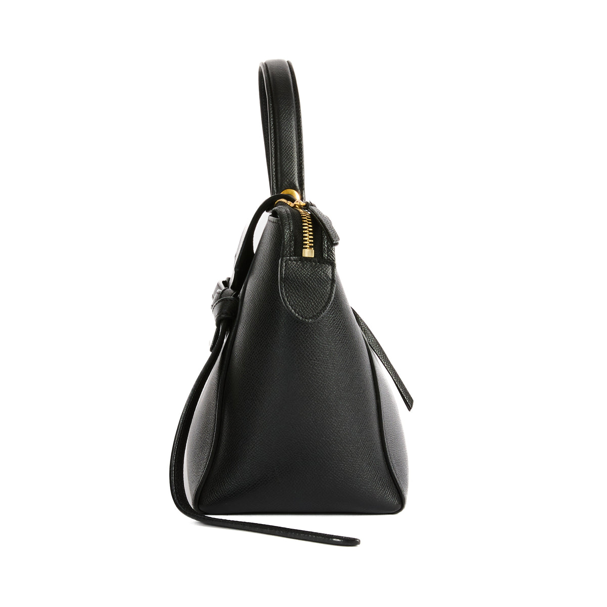 CELINE - Medium Belt Bag in black leather - Hand bag