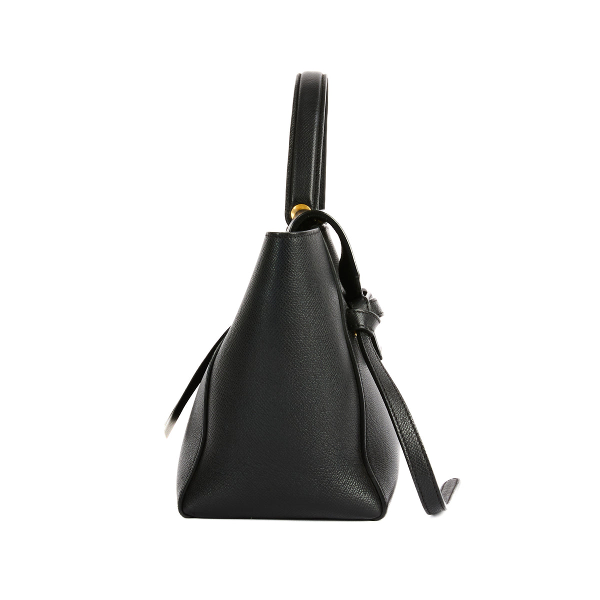 CELINE - Medium Belt Bag in black leather - Hand bag