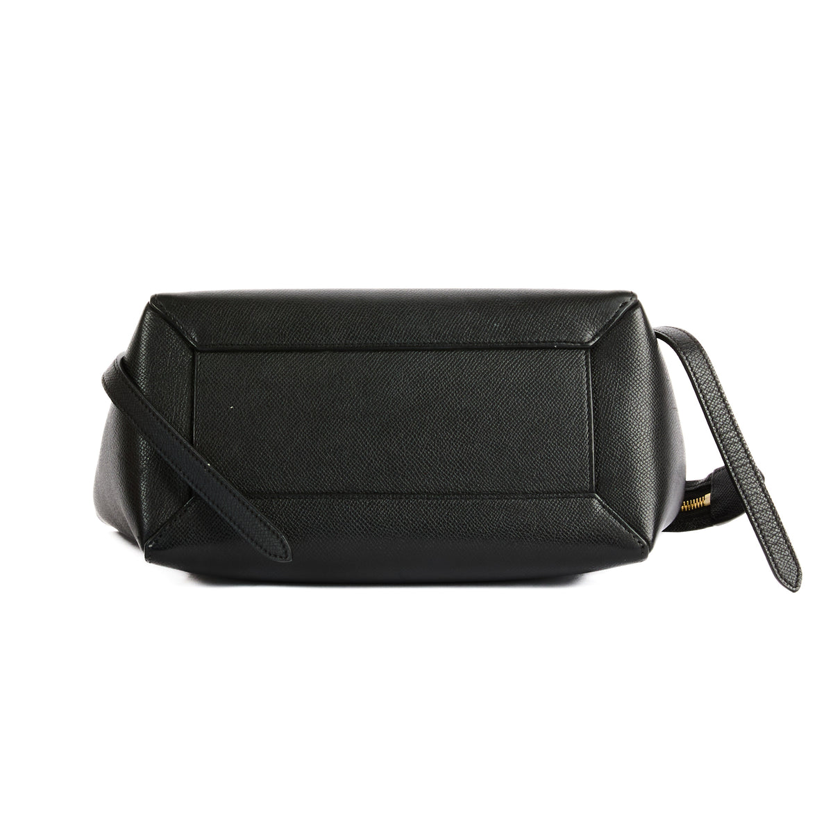 CELINE - Medium Belt Bag in black leather - Hand bag