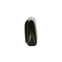 SAINT LAURENT - Sac bandoulière Mini Kate tassel cuir vert - Handbag