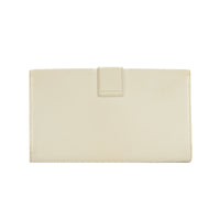 SAINT LAURENT - Pochette à main Chyc cuir blanc - Hand pouch