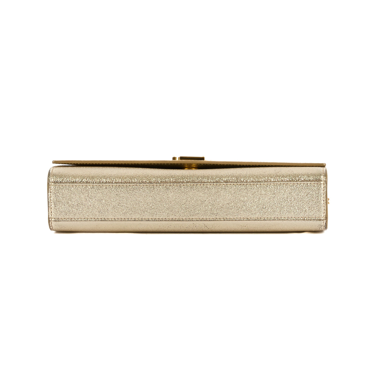 SAINT LAURENT - Sac bandoulière Kate cuir doré - Handbag