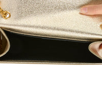 SAINT LAURENT - Sac bandoulière Kate cuir doré - Handbag