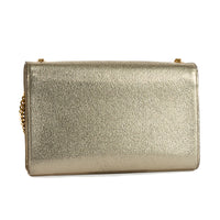 SAINT LAURENT - Sac bandoulière Kate cuir doré - Handbag
