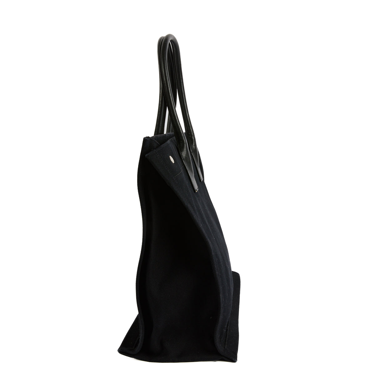 SAINT LAURENT - Large black tote bag