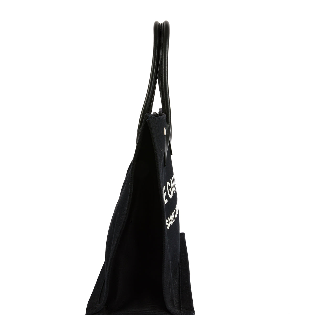 SAINT LAURENT - Large black tote bag