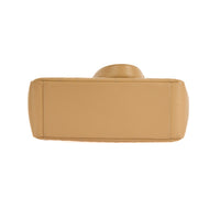 CHANEL - Sac à main Cabas Shopping Logo cc GST cuir caviar beige - Handbag