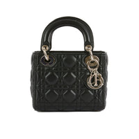 DIOR - Black Mini Lady Dior Bag