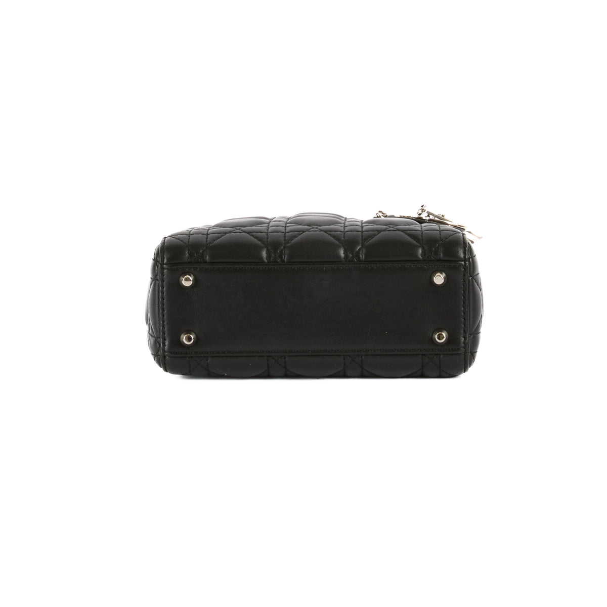 DIOR - Black Mini Lady Dior Bag