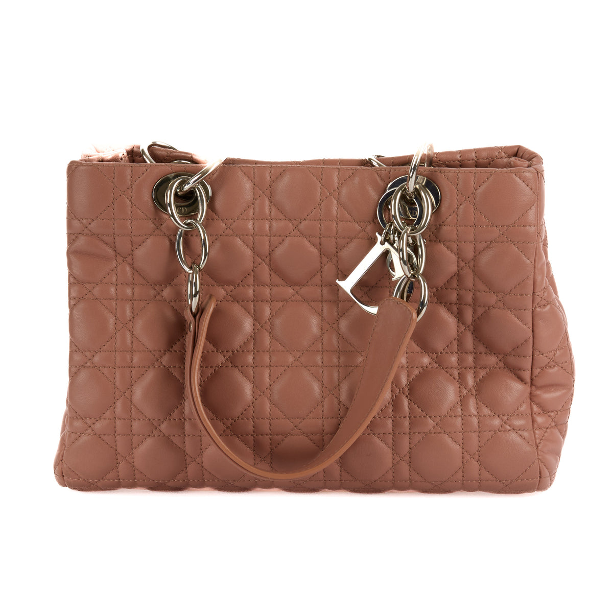 DIOR - Lady Soft tote bag in pink leather - Handbag