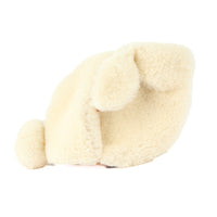 LOEWE - White wool Bunny bag