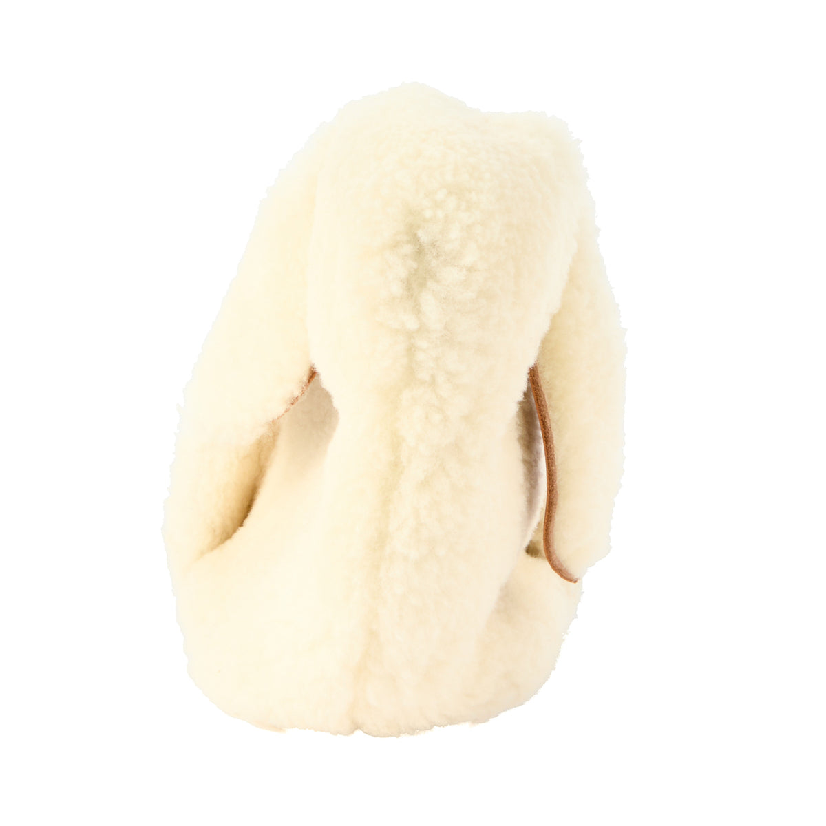 LOEWE - White wool Bunny bag