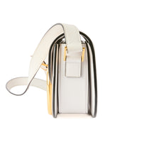 VALENTINO - Sac bandoulière Supervee cuir blanc - Handbag