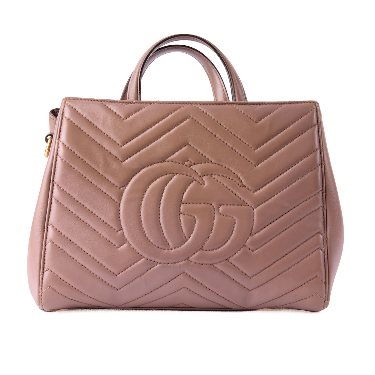 GUCCI - Pink GG Marmont tote bag
