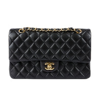 CHANEL - Timeless Classic 11.12 black leather shoulder bag - Handbag