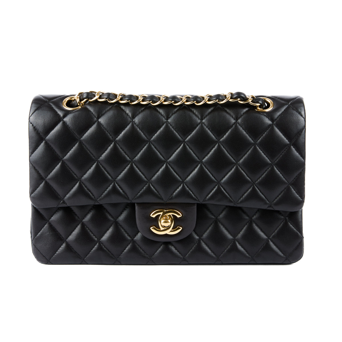 CHANEL - Timeless Classic 11.12 black leather shoulder bag - Handbag