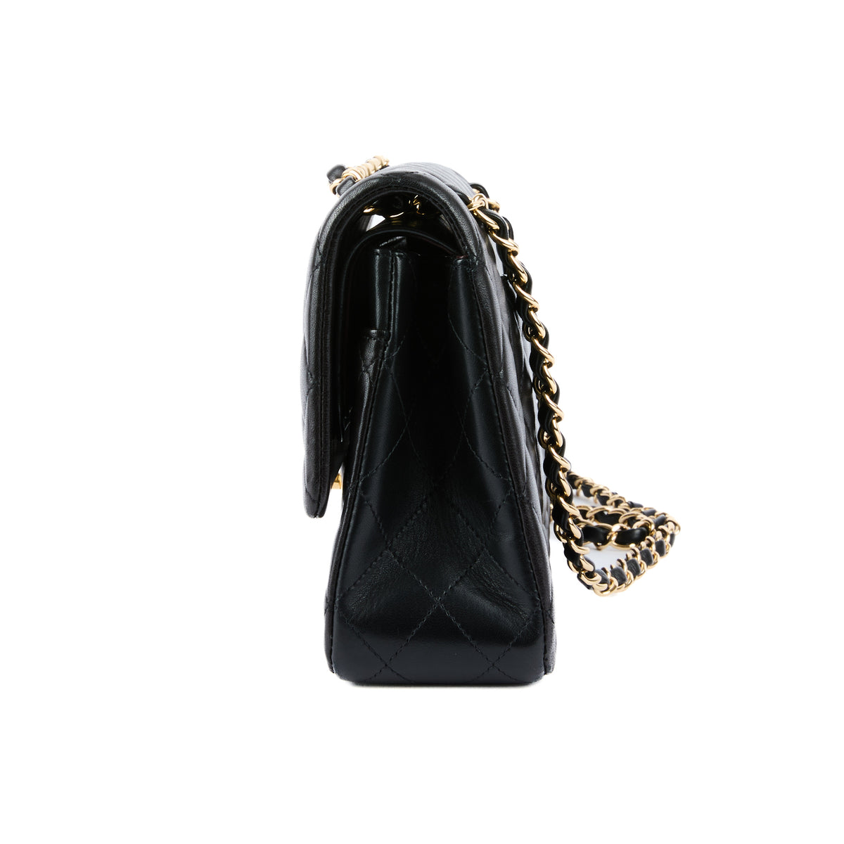 CHANEL - Timeless Classic 11.12 black leather shoulder bag - Handbag