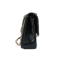 CHANEL - Timeless Classic 11.12 black leather shoulder bag - Handbag