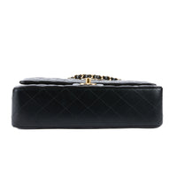 CHANEL - Timeless Classic 11.12 black leather shoulder bag - Handbag