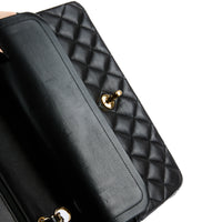 CHANEL - Timeless Classic 11.12 black leather shoulder bag - Handbag