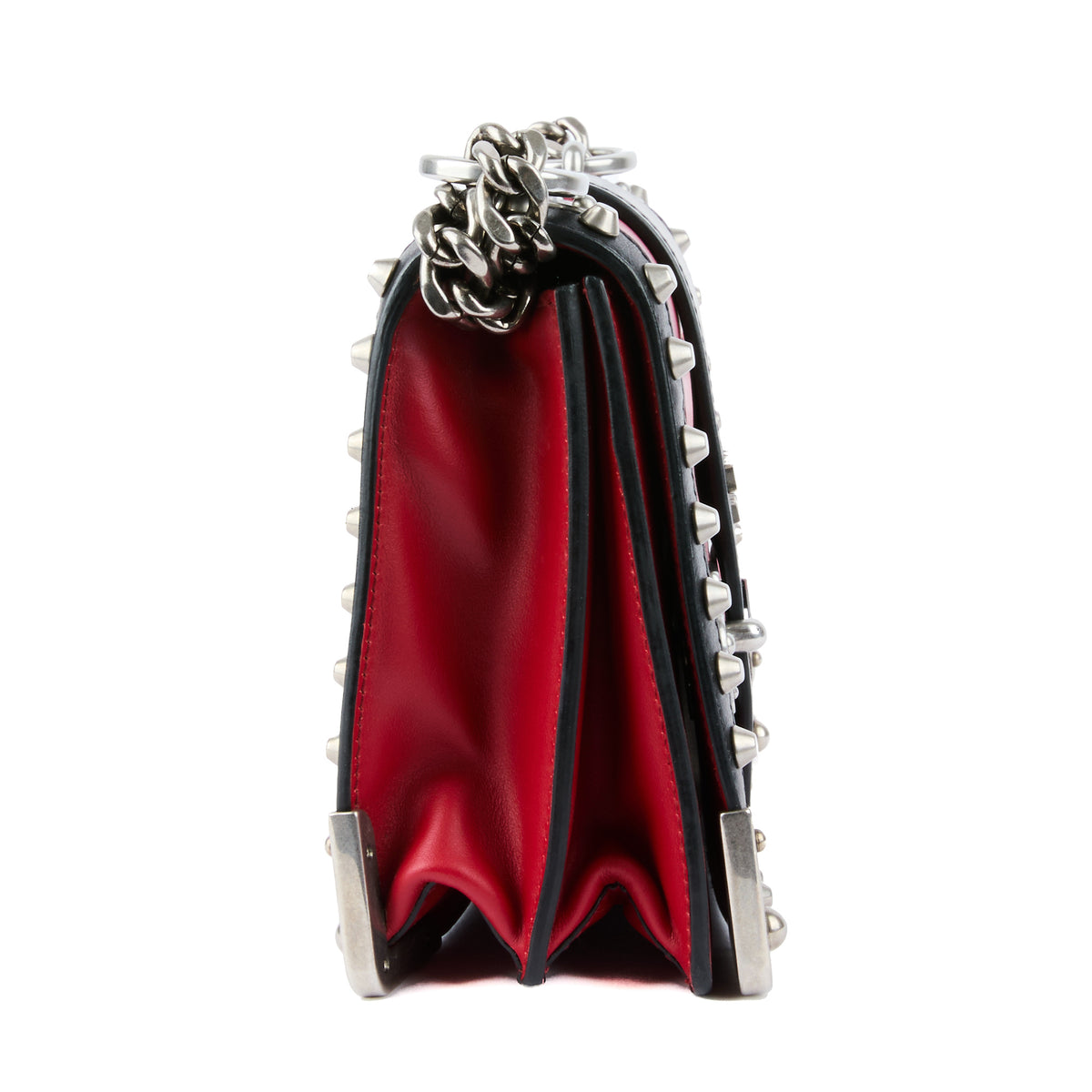 PRADA - Red and black Cahier bag