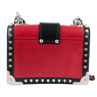 PRADA - Red and black Cahier bag