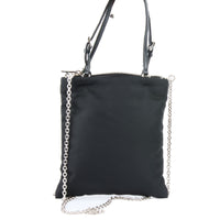 PRADA - Sac Mini cabas Lightning Bolt nylon noir - Handbag