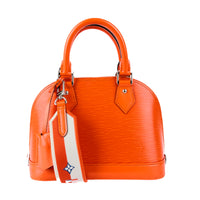 LOUIS VUITTON - Sac BB Alma cuir épi orange