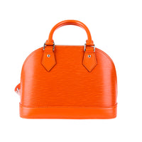 LOUIS VUITTON - Sac BB Alma cuir épi orange